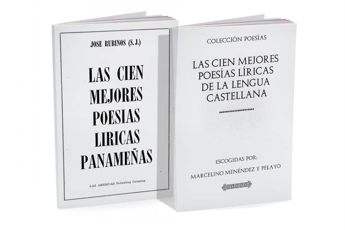 Portada de ‘Las cien mejores poesías líricas panameñas’ Portada de ‘Las cien mejores poesías líricas panameñas’