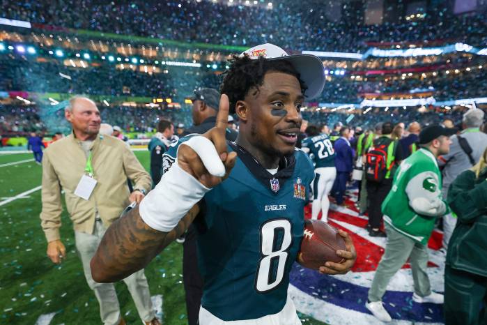 C.J. Gardner-Johnson de los Philadelphia Eagles C.J. Gardner-Johnson de los Philadelphia Eagles