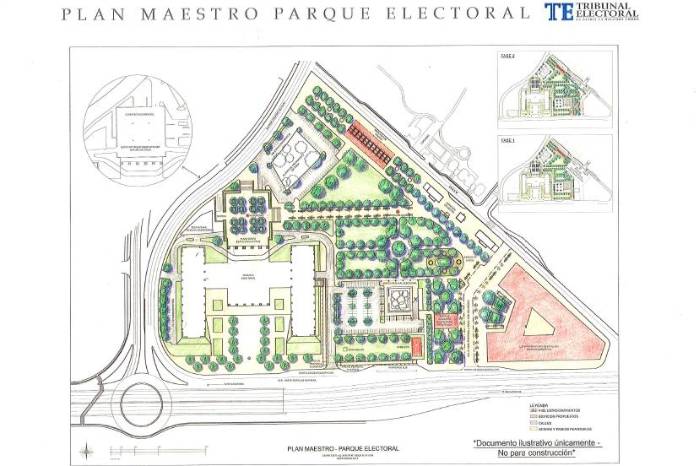 Plan maestro del Parque Electoral, Tribunal Electoral, Panamá 2014. Plan maestro del Parque Electoral, Tribunal Electoral, Panamá 2014.