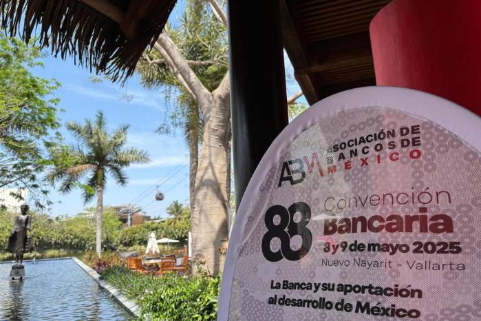 Imagen de un promocional de la 88ª Convención Bancaria a celebrarse en el estado de Nayarit, México. Imagen de un promocional de la 88ª Convención Bancaria a celebrarse en el estado de Nayarit, México.