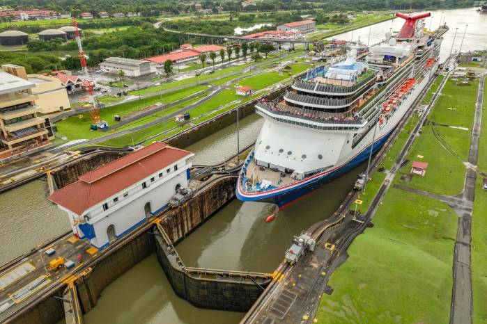 Los trabajos de ampliación del Canal de Panamá terminaron en 2016. Los trabajos de ampliación del Canal de Panamá terminaron en 2016.