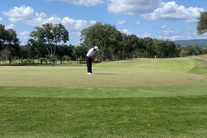 El golfista panameño Omar Tejeira. El golfista panameño Omar Tejeira.