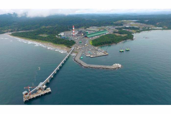 El puerto de Punta Rincón, en el distrito de Donoso, provincia de Colón, Panamá, es parte del proyecto Cobre Panamá. El puerto de Punta Rincón, en el distrito de Donoso, provincia de Colón, Panamá, es parte del proyecto Cobre Panamá.