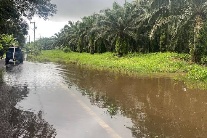 Del 1 al 4 de noviembre se registró la acumulación de 850 milímetros de lluvia, superior a los acumulados con el huracán Eta. Del 1 al 4 de noviembre se registró la acumulación de 850 milímetros de lluvia, superior a los acumulados con el huracán Eta.
