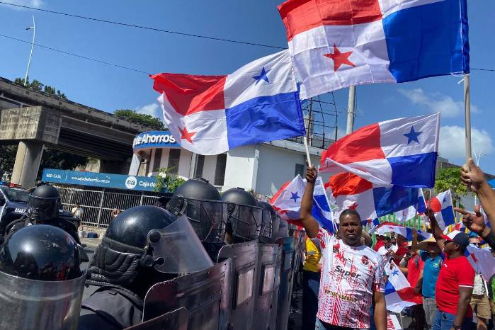 Imágenes de protesta realizada en contra de la visita de Marco Rubio, Secretario de Estado de Estados Unidos, a Panamá. Imágenes de protesta realizada en contra de la visita de Marco Rubio, Secretario de Estado de Estados Unidos, a Panamá.