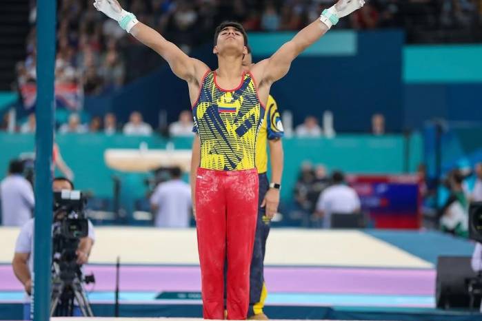 Ángel Barajas medallista olímpico de Colombia Ángel Barajas medallista olímpico de Colombia