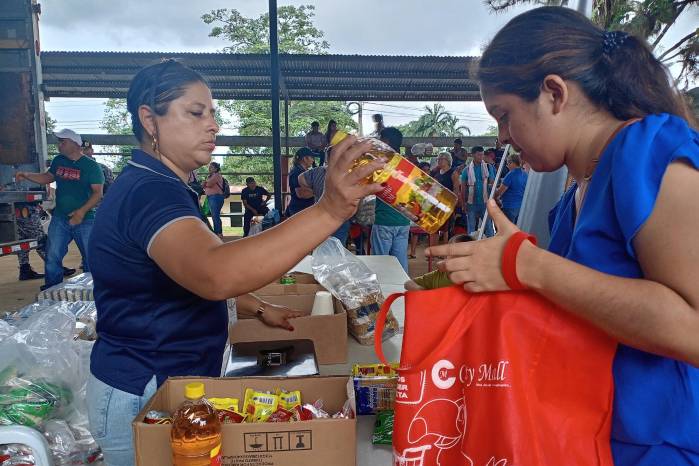 Las 20 libras de arroz tienen un precio de B/5.00 en las agroferias del IMA. Las 20 libras de arroz tienen un precio de B/5.00 en las agroferias del IMA.