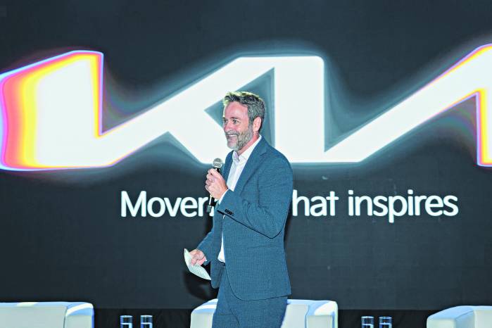 Thomas Christiansen, embajador de la marca Kia Panamá. Thomas Christiansen, embajador de la marca Kia Panamá.