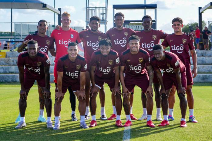 Jugadores de la selección de Panamá que disputan por primera vez una Copa Oro. Jugadores de la selección de Panamá que disputan por primera vez una Copa Oro.