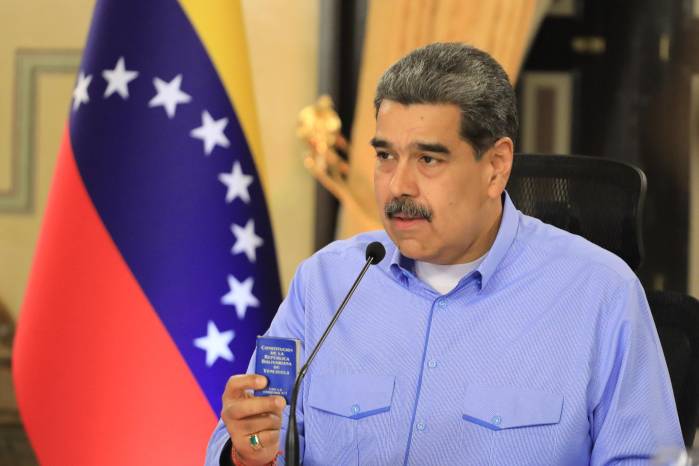 Fotografía de archivo en donde se ve a Nicolás Maduro, presidente de Venezuela. EFE/ Palacio de Miraflores Fotografía de archivo en donde se ve a Nicolás Maduro, presidente de Venezuela. EFE/ Palacio de Miraflores