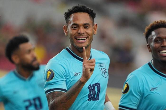 El delantero de la selección de Panamá, Ismael Díaz. El delantero de la selección de Panamá, Ismael Díaz.