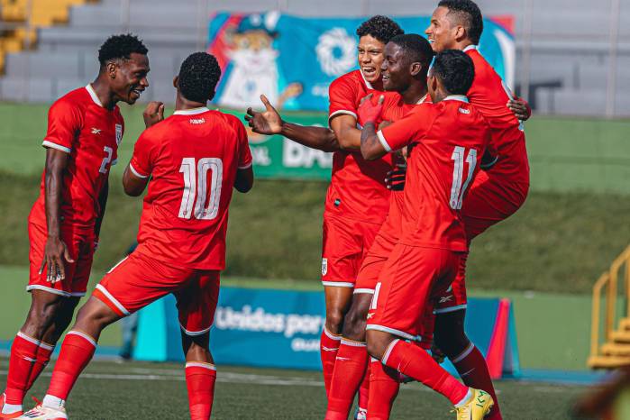 El equipo de la selección sub-20 de Panamá celebrando su paso a la final de los Juegos Centroamericanos 2025. El equipo de la selección sub-20 de Panamá celebrando su paso a la final de los Juegos Centroamericanos 2025.