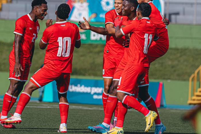 El equipo de la selección sub-20 de Panamá celebrando su paso a la final de los Juegos Centroamericanos 2025. El equipo de la selección sub-20 de Panamá celebrando su paso a la final de los Juegos Centroamericanos 2025.