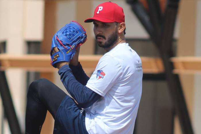 El beisbolista panameño, Javy Guerra. El beisbolista panameño, Javy Guerra.