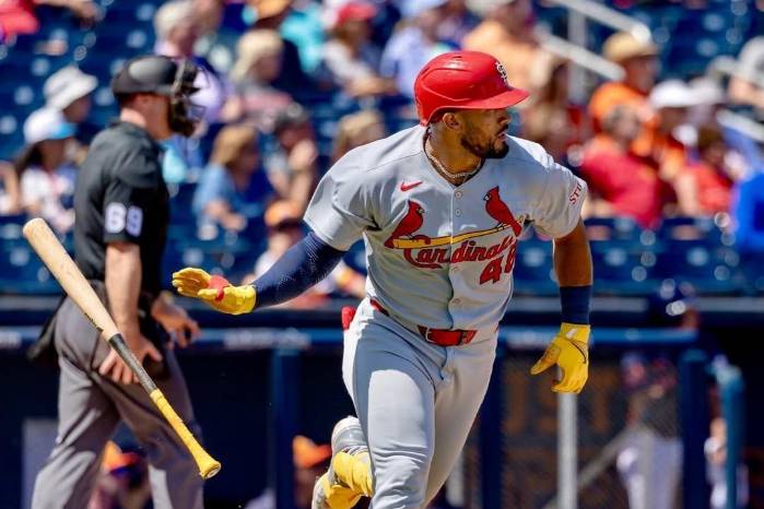 El jugador panameño de los St. Louis Cardinals, Iván Herrera. El jugador panameño de los St. Louis Cardinals, Iván Herrera.