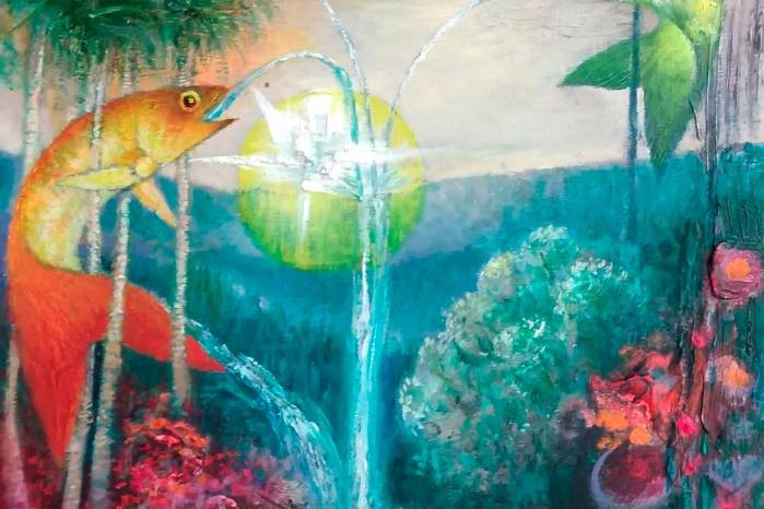 Rivera refleja la naturaleza de Panamá en sus obras. Rivera refleja la naturaleza de Panamá en sus obras.