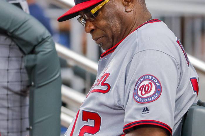 El exmánager de los Nacionales de Washington Dusty Baker. El exmánager de los Nacionales de Washington Dusty Baker.