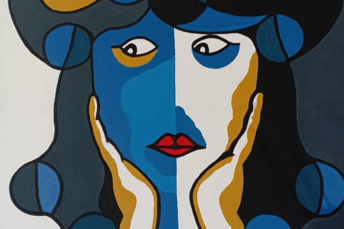 Al pintar mujeres, se inspira en la sensibilidad femenina de su esposa. Al pintar mujeres, se inspira en la sensibilidad femenina de su esposa.