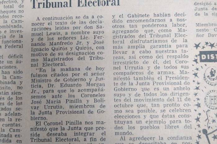 El movimiento militar que marcó la segunda mitad del siglo XX en Panamá El movimiento militar que marcó la segunda mitad del siglo XX en Panamá