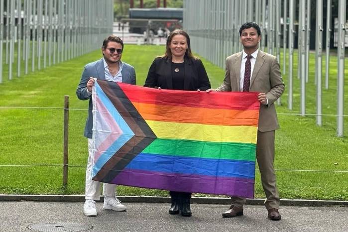 La Fundación Iguales, a través de su coordinador jurídico Ángel Garay, presentó un informe en conjunto con The Sexual Rights Initiative y la Red de Litigantes LGBTI+ de las Américas. La Fundación Iguales, a través de su coordinador jurídico Ángel Garay, presentó un informe en conjunto con The Sexual Rights Initiative y la Red de Litigantes LGBTI+ de las Américas.