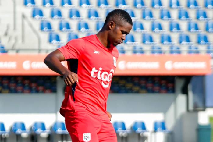 El futbolista de la selección sub-20 de Panamá, Gustavo Herrera. El futbolista de la selección sub-20 de Panamá, Gustavo Herrera.