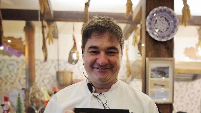 El chef Alejandro Pérez. El chef Alejandro Pérez.