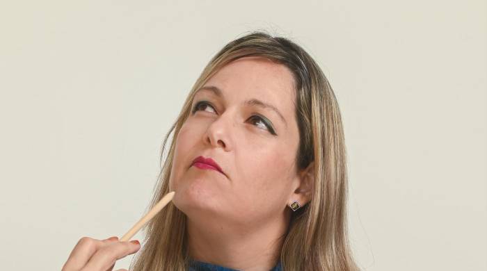 La periodista Heidi Pereira La periodista Heidi Pereira