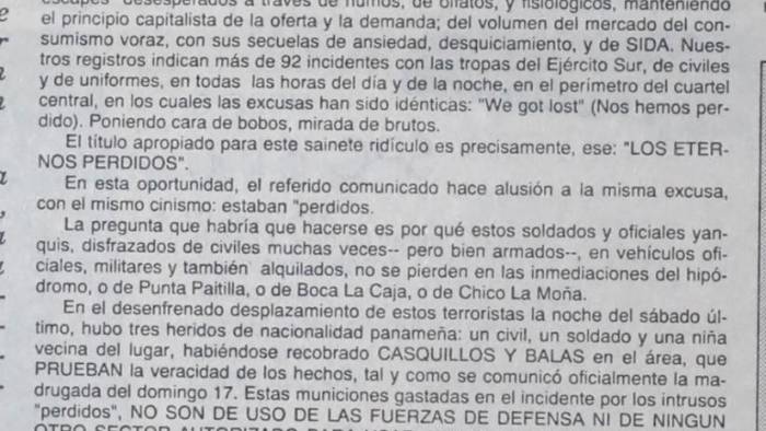 Martes, 19 de diciembre de 1989 Martes, 19 de diciembre de 1989