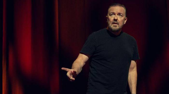 Ricky Gervais, primer ganador de ‘Mejor actuación en show de Stand-Up’ en los Golden Globes. Ricky Gervais, primer ganador de ‘Mejor actuación en show de Stand-Up’ en los Golden Globes.