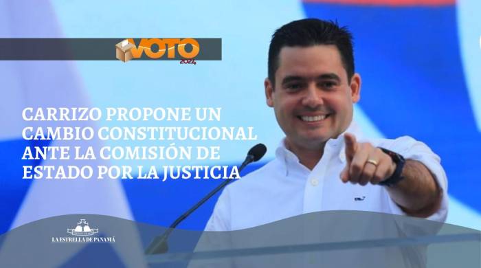 Carrizo propone un cambio constitucional ante la Comisión de Estado por la justicia Carrizo propone un cambio constitucional ante la Comisión de Estado por la justicia