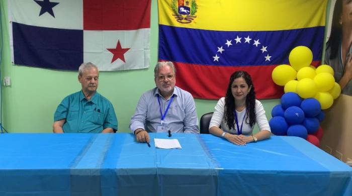 El comando de campaña Con Venezuela en Panamá hizo un balance positivo de la jornada de este domingo. El comando de campaña Con Venezuela en Panamá hizo un balance positivo de la jornada de este domingo.