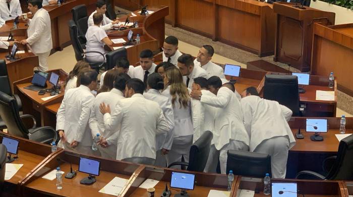 Los diputados de la bancada Vamos, respaldados por diputados de Moca y la diputada Patsy Lee, del PP, fueron derrotados en las cinco postulaciones que realizaron para los diversos cargos de la junta directiva. Los diputados de la bancada Vamos, respaldados por diputados de Moca y la diputada Patsy Lee, del PP, fueron derrotados en las cinco postulaciones que realizaron para los diversos cargos de la junta directiva.