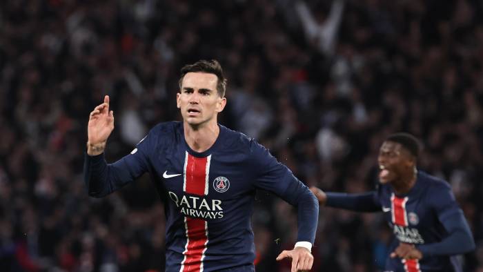 El jugador español del PSG Fabian Ruiz. El jugador español del PSG Fabian Ruiz.