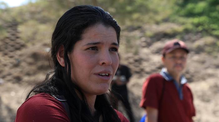 Darnelis Blanco, originaria de Venezuela, habla durante una entrevista con EFE. Darnelis Blanco, originaria de Venezuela, habla durante una entrevista con EFE.