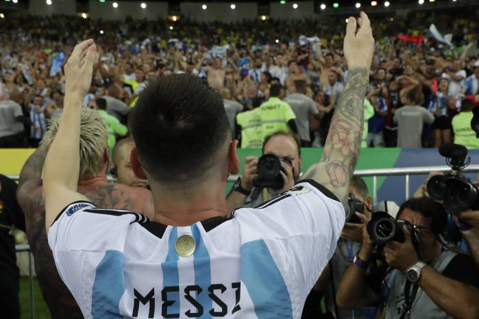 El argentino Lionel Messi en una imagen de archivo. El argentino Lionel Messi en una imagen de archivo.