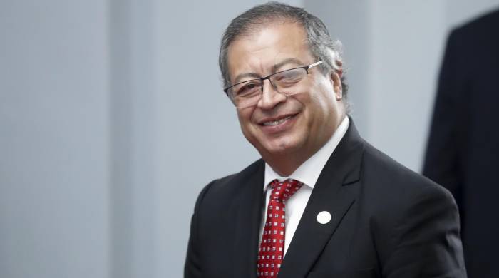 El presidente de Colombia, Gustavo Petro, captado cuando asistió a la investidura de su homólogo de Panamá, José Raúl Mulino, este 1 de julio. El presidente de Colombia, Gustavo Petro, captado cuando asistió a la investidura de su homólogo de Panamá, José Raúl Mulino, este 1 de julio.