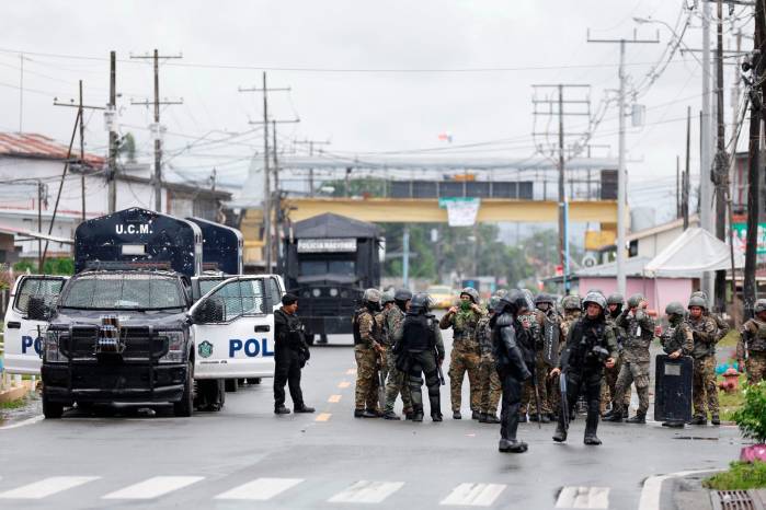 El Gobierno Nacional traslado miles de uniformados para controlar la situación en Bocas del Toro. El Gobierno Nacional traslado miles de uniformados para controlar la situación en Bocas del Toro.