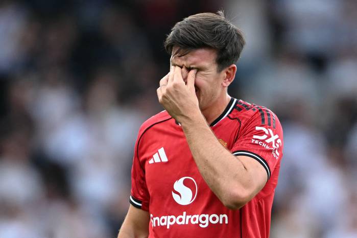 El jugador del Manchester United, Harry Maguire. El jugador del Manchester United, Harry Maguire.