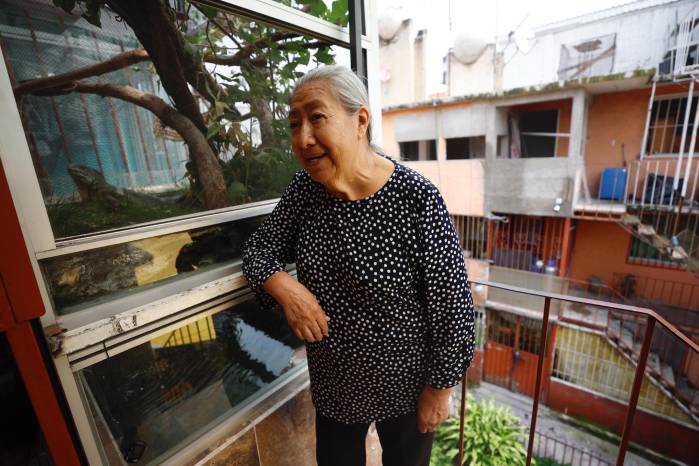 La líder de la Red de Desalojadas CDMX, Rufina Galindo. La líder de la Red de Desalojadas CDMX, Rufina Galindo.