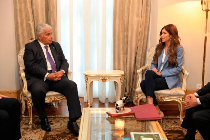 El presidente de la República, José Raúl Mulino junto a Kristi Noem, secretaria de Seguridad de los Estados Unidos (EE.UU). El presidente de la República, José Raúl Mulino junto a Kristi Noem, secretaria de Seguridad de los Estados Unidos (EE.UU).