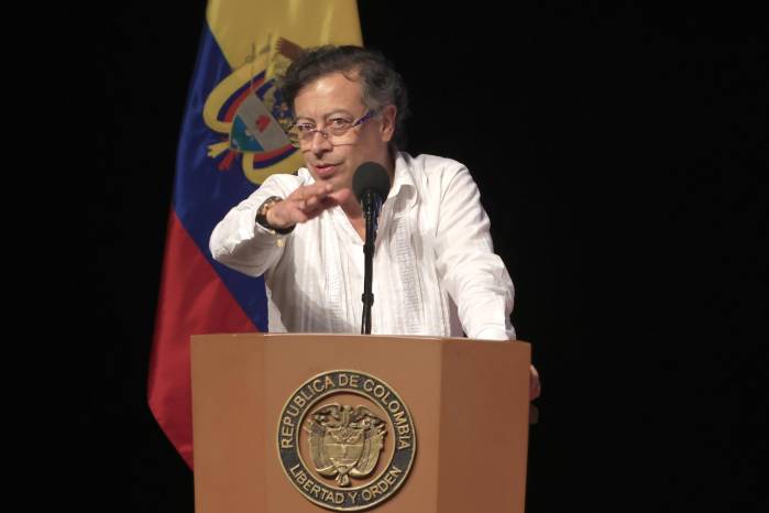 Fotografía de archivo fechada el 27 de marzo de 2025 del presidente de Colombia, Gustavo Petro. Fotografía de archivo fechada el 27 de marzo de 2025 del presidente de Colombia, Gustavo Petro.