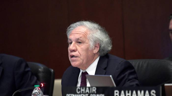 Luis Almagro, secretario general de la Organización de Estados Americanos (OEA) Luis Almagro, secretario general de la Organización de Estados Americanos (OEA)