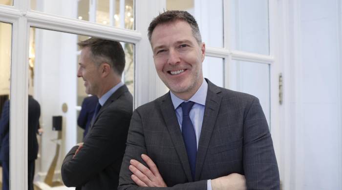 Bernd Reichart, CEO de A22 Sports Management, sociedad promotora de la Superliga. Bernd Reichart, CEO de A22 Sports Management, sociedad promotora de la Superliga.