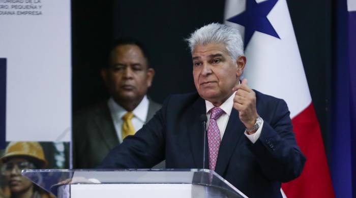 El presidente de Panamá, José Raúl Mulino, en su última conferencia de prensa junto a medios de comunicación. El presidente de Panamá, José Raúl Mulino, en su última conferencia de prensa junto a medios de comunicación.
