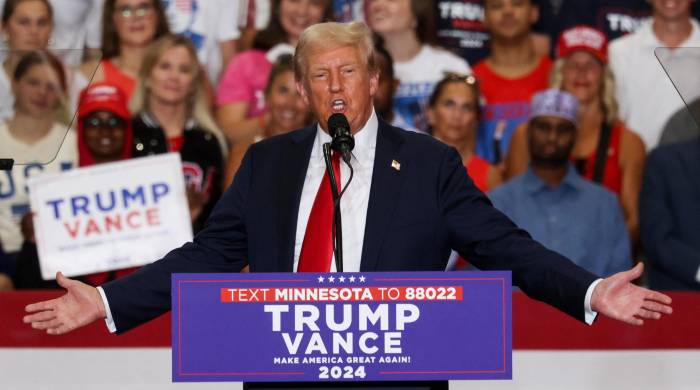 El ex presidente de Estados Unidos, Donald Trump. El ex presidente de Estados Unidos, Donald Trump.
