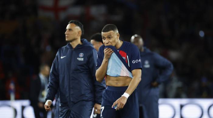 El futbolista francés Kylian Mbappé. El futbolista francés Kylian Mbappé.