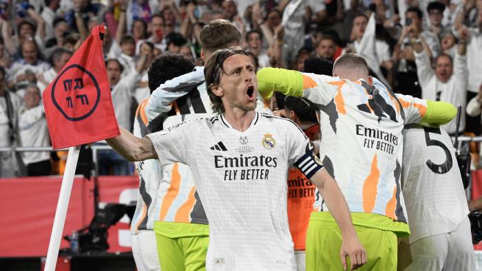 El futbolista del Real Madrid, Luka Modric. El futbolista del Real Madrid, Luka Modric.