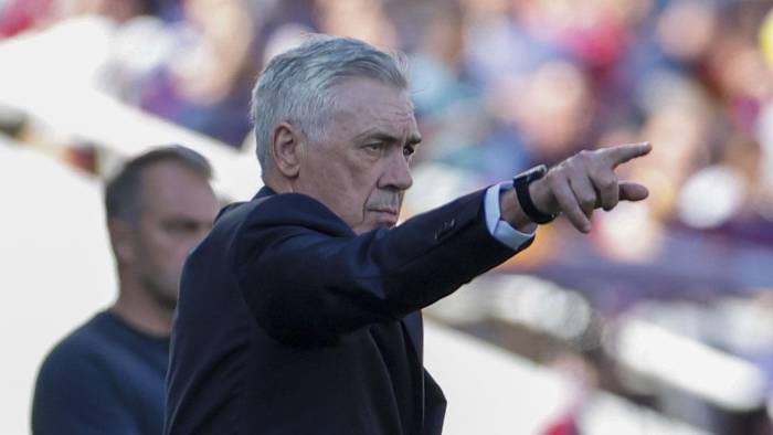 El entrenador del Real Madrid Carlo Ancelotti. El entrenador del Real Madrid Carlo Ancelotti.