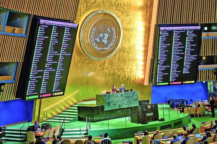 La Asamblea General de la ONU condenó ayer el embargo de Washington a Cuba La Asamblea General de la ONU condenó ayer el embargo de Washington a Cuba