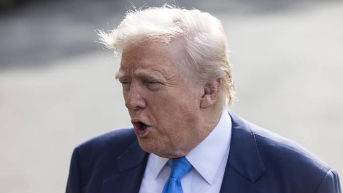 El presidente de EE.UU., Donald Trump, en una foto de archivo. El presidente de EE.UU., Donald Trump, en una foto de archivo.